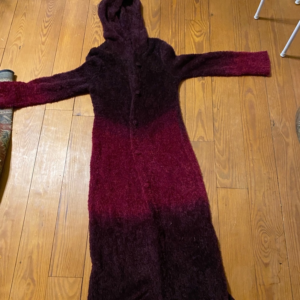 Hooded Gradient Cardigan - Picture 5 of 11